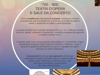 teatro d'opera, sale da concerto, teatro classico, teatro all'italiana